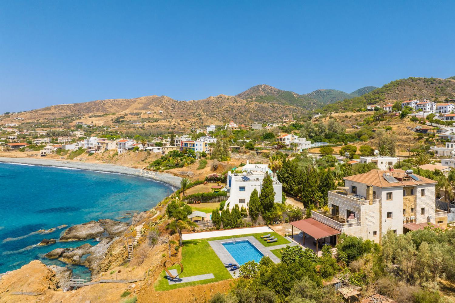 Villa Beach Heaven Pomos Eksteriør billede